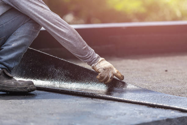 Professional Waterproofing technician working in Whitehouse, OH